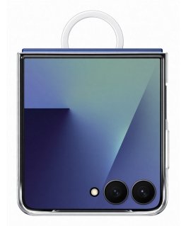 Samsung EF-QF766CTEGWW matkapuhelimen suojakotelo 17,4 cm (6.85") Suojus Läpinäkyvä