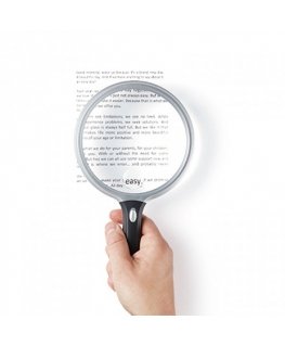 Vitility 80410020 suurennuslasi musta, Ruostumaton teräs