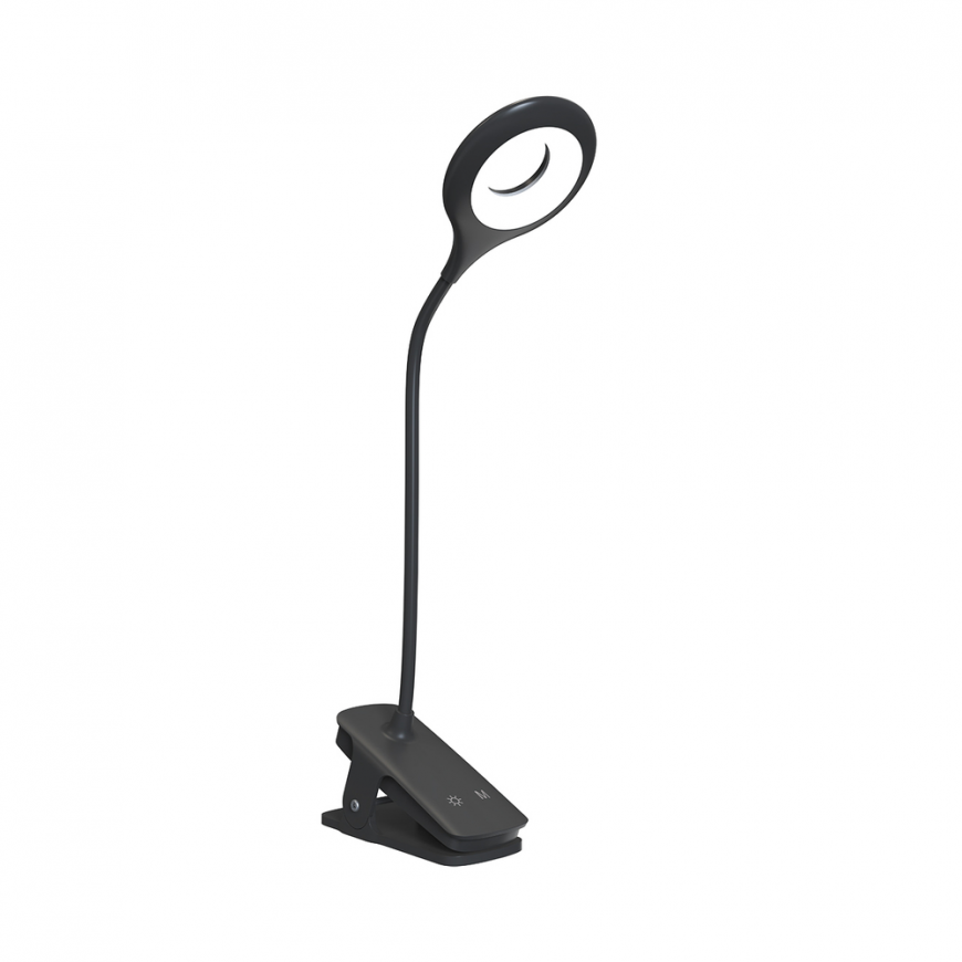 Mini Wozinsky Wireless LED Reading Lamp with Clip + USB-C Cable