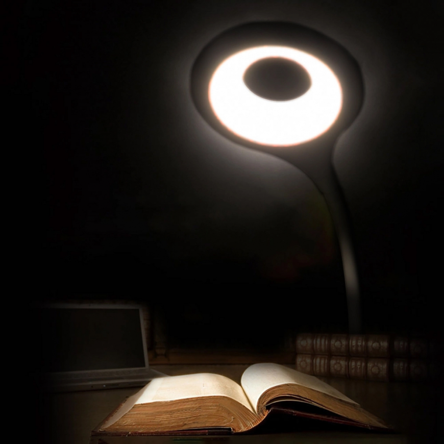 Mini Wozinsky Wireless LED Reading Lamp with Clip + USB-C Cable – 4