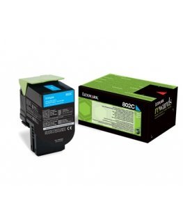 Lexmark 802C toner cartridge 1 pc(s) Original Cyan