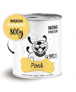 PAKA ZWIERZAKA Pepe Pork - märgtoit koertele - 800g