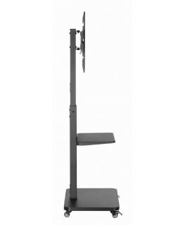 Gembird TVS-75S-02 TV floor stand with caster wheels, 37" - 75", black