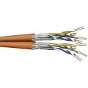 Draka Duplex-Verlegekabel UC900 HS23, Cat 7, S/FTP, PiMF, oranssi, 100 m Rulla Draka Duplex-Verlegekabel UC900 HS23, Cat 7, S/FTP, PiMF, oranssi, 100 m Rulla