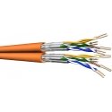 Draka Duplex-Verlegekabel UC900 HS23, Cat 7, S/FTP, PiMF, oranžinis, 100 m ritėje Draka Duplex-Verlegekabel UC900 HS23, Cat 7, S/FTP, PiMF, oranžinis, 100 m ritėje