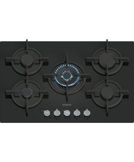 Siemens iQ500 EP7A6QI10 варочная поверхность Черный Встроенный 75 cm Газовый 5 зона(ы)