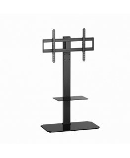 Gembird TVS-86ST-01 TV grīdas statīvs, 43" - 86", melns