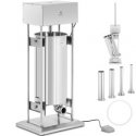 Royal Catering Electric Vertical Sausage Stuffer, 4 Funnels, 30 L, 400 W Royal Catering Electric Vertical Sausage Stuffer, 4 Funnels, 30 L, 400 W