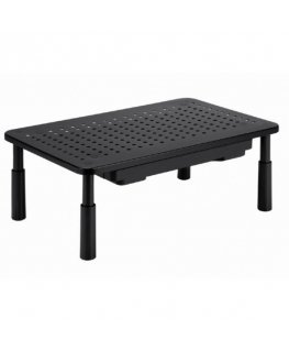 Gembird MS-TABLE-D-01 Adjustable monitor stand with drawer (rectangle)