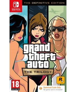 Rockstar Games Grand Theft Auto: The Trilogy – The Definitive Edition, Nintendo Switch Lõplik Mitmekeelne
