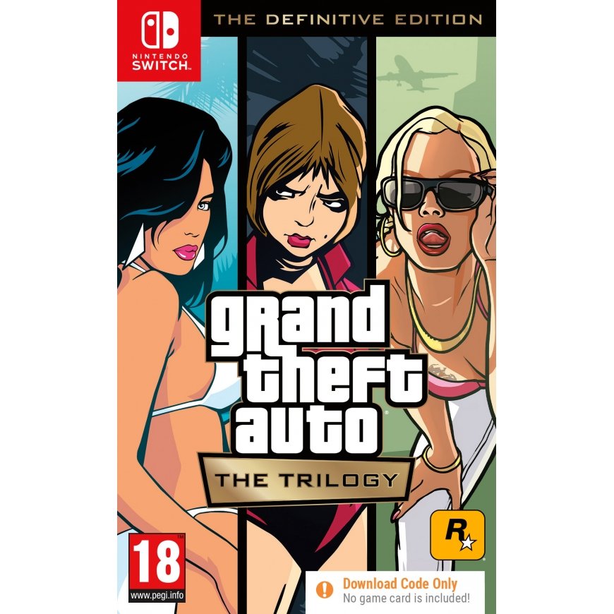 Rockstar Games Grand Theft Auto: The Trilogy – The Definitive Edition, Nintendo Switch „Definitive“