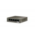 Tenda TEG1105P-4-63W-EU network switch Gigabit Ethernet (10/100/1000) Power over Ethernet (PoE) Grey Tenda TEG1105P-4-63W-EU network switch Gigabit Ethernet (10/100/1000) Power over Ethernet (PoE) Grey