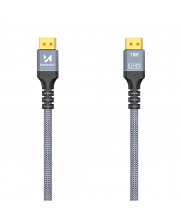 Wozinsky WPS-16AYL3S DisplayPort 2.1 Cable VESA Certified 80 Gb|