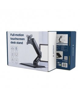 Gembird MS-D1ST-01 täisliikuv puutetundlik laualt hoidja, 17"-32", must