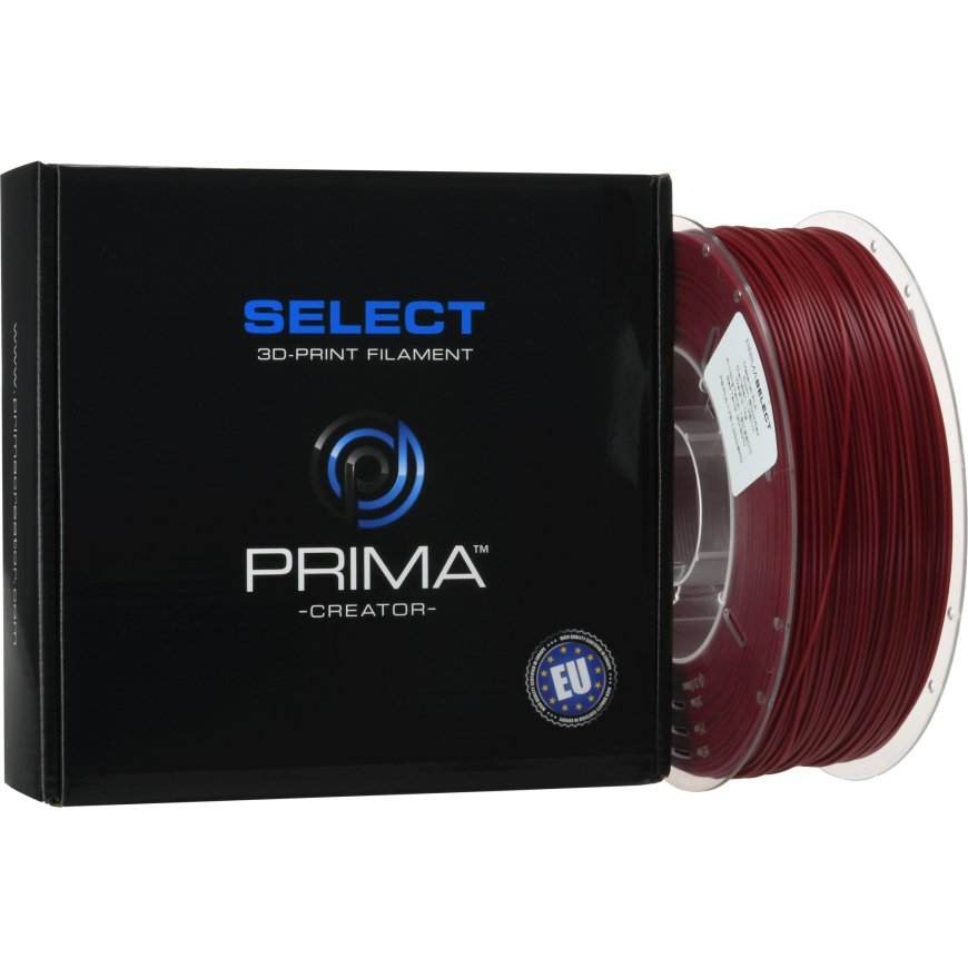 Prima Creator PrimaSelect PS-PLA-175-1000-BRD 3D-tulostusmateriaali Polymaitohappo (PLA) Punainen 1 – 2