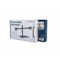 Gembird MS-D2ST-01 Dual monitor desk stand (rotate, tilt, swivel), 17”-32”, up to 9 kg, black Gembird MS-D2ST-01 Dual monitor desk stand (rotate, tilt, swivel), 17”-32”, up to 9 kg, black