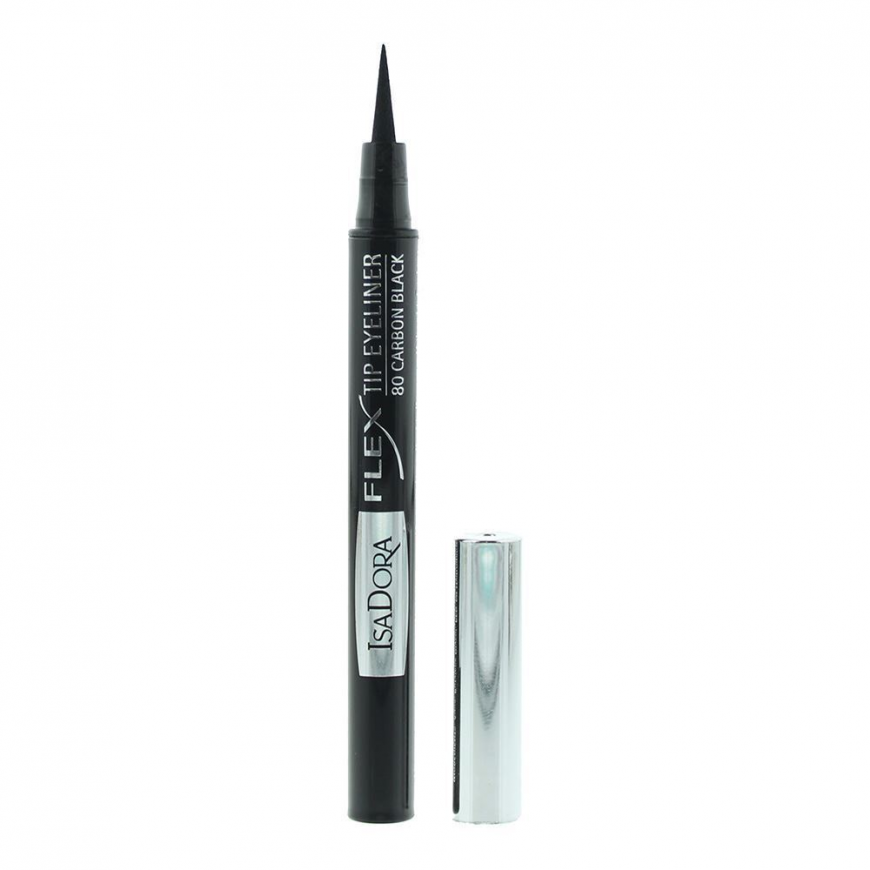 IsaDora, Flex Tip, liquid eyeliner pen, Intense, Gel Pencil Eyel