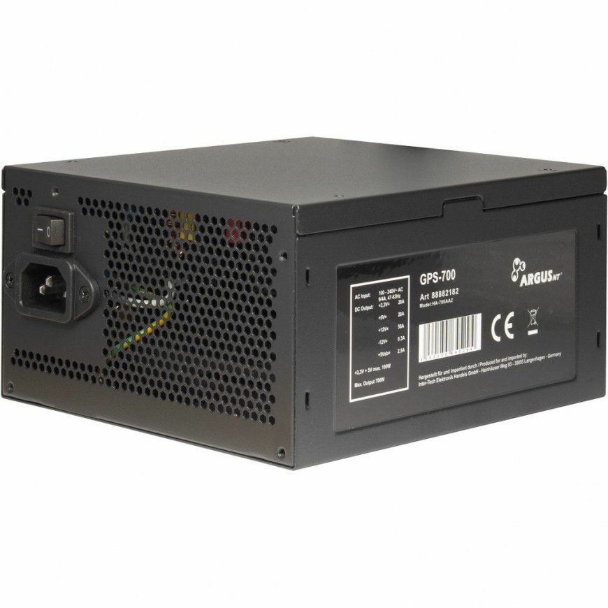 Inter-Tech ArgusNT GPS-700 power supply unit 700 W 20+4 pin ATX ATX Black – 3
