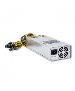 Qoltec 50177 maitinimo blokas 1600 W Sidabras