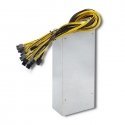Qoltec 50177 maitinimo blokas 1600 W Sidabras Qoltec 50177 maitinimo blokas 1600 W Sidabras