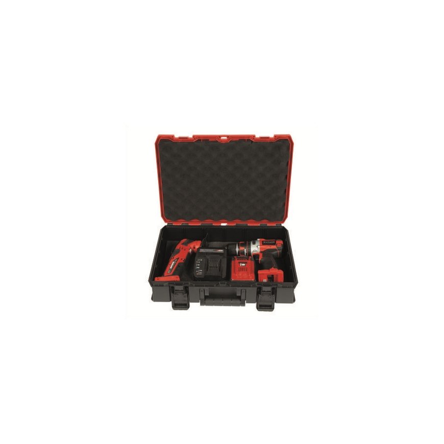 Einhell E-Case S-F Melns, Sarkans Polipropilēns (PP) – 3