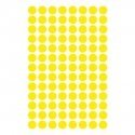 Avery Dot stickers, Ø 8 mm, yellow, permanent Avery Dot stickers, Ø 8 mm, yellow, permanent