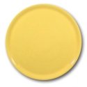 Hendi Patvari Speciale porcelain pizza plate, yellow, 330mm - set of 6 pcs.