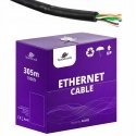 Spacetronik CAT5e U/UTP AWG24 CU POE PVC+PE Fca 305m skräntka Spacetronik CAT5e U/UTP AWG24 CU POE PVC+PE Fca 305m skräntka