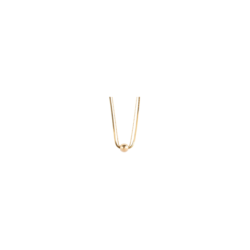 Marc Malone Original Gold Plated Necklace Hailey Gold Necklace MCN23016G