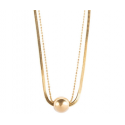 Marc Malone Originalais zelta karoliai Hailey Gold Necklace MCN23016G