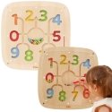 Viga Toys VIGA Wooden Sensory Manipulative Board Counting Learning Sorter