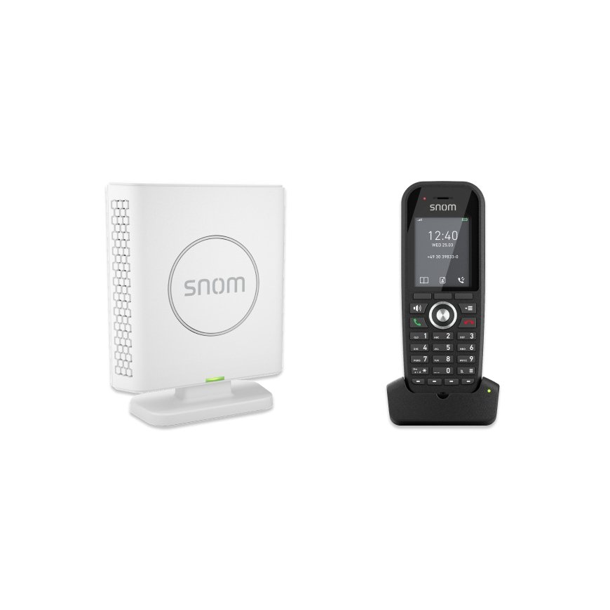 Snom M430 DECT telefonas Skambintojo ID Juoda, Balta – 4