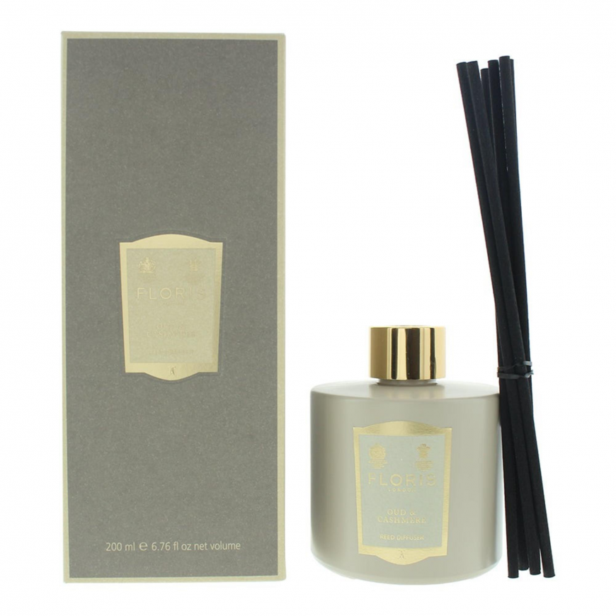 Floris Of London, Oud And Cashmere, Reed diffuser, Aroma Reed Di