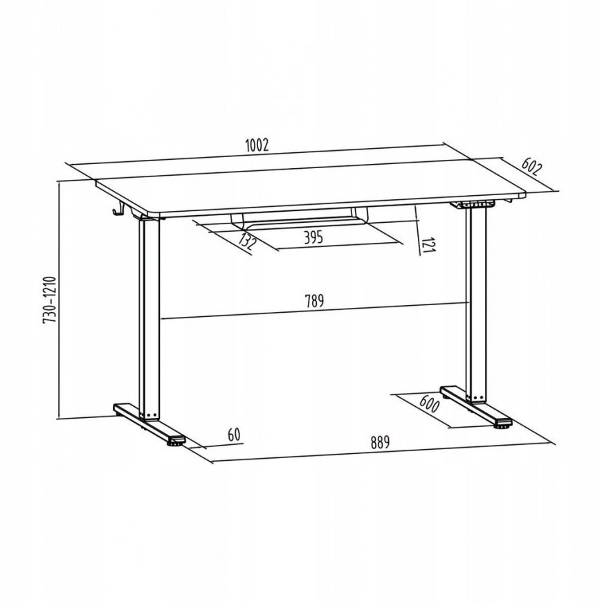 Spacetronik Desk Mat 120x60 – 2