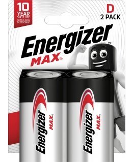 Energizer MAX – D Батарейка одноразового использования Щелочной