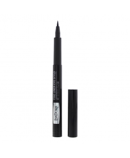 IsaDora, Fine Liner, Retractable, Gel Pencil Eyeliner, 01, Carbo