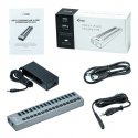 i-tec U3CHARGEHUB16 mobiliojo įrenginio kroviklis Universalus Pilka AC Vidaus