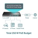 TP-Link TL-SL1226P Mittejuhitav Gigabit Ethernet (10/100/1000) Power over Ethernet tugi 1U Hall TP-Link TL-SL1226P Mittejuhitav Gigabit Ethernet (10/100/1000) Power over Ethernet tugi 1U Hall