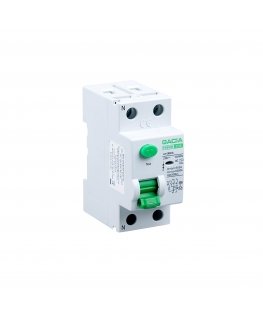 25A, 30mA, 2P differential circuit breaker, type A GACIA PR8NM 2P 25A 30MA A