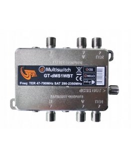 Gt Sat Multiswitch Wide Band un Unicable II GT-dMS1TWBT