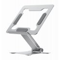 Gembird NBS-D1-03 подставка для ноутбука Стойка для ноутбука Серебристый 39,6 cm (15.6")