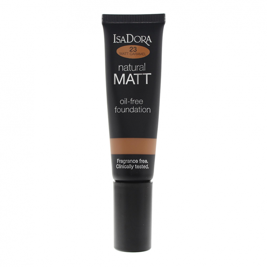 IsaDora, Natural Matt, Oil-Free, Matte, Liquid Foundation, 23, C
