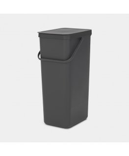 Brabantia SORT & GO RECYCLE BIN 40 L Stačiakampio formos Pilka