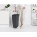 Brabantia SORT & GO RECYCLE BIN 40 L Taisnleņķa Pelēks Brabantia SORT & GO RECYCLE BIN 40 L Taisnleņķa Pelēks