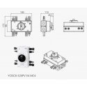 CNC DC -kytkin 32A, 1000VDC, MC4, IP66NW CNC DC -kytkin 32A, 1000VDC, MC4, IP66NW