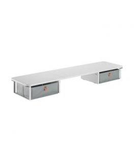 Spacetronik HUGEL 13 adjustable three-part table shelf