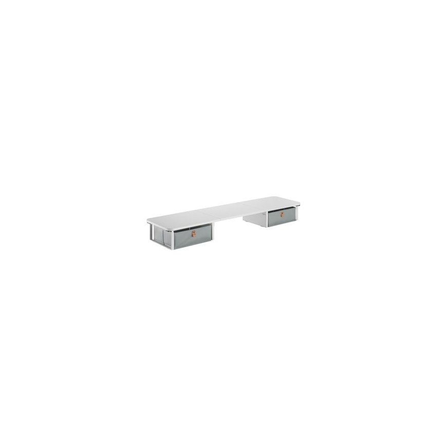 Spacetronik HUGEL 13 adjustable three-part table shelf