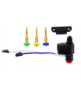 E3D Revo™ Micro Hotend with LGX adapter - 24V - fully loaded nozzle set