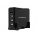 Conceptronic OZUL01B mobiliojo įrenginio kroviklis Universalus Juoda AC Spartusis įkrovimas Vidaus Conceptronic OZUL01B mobiliojo įrenginio kroviklis Universalus Juoda AC Spartusis įkrovimas Vidaus