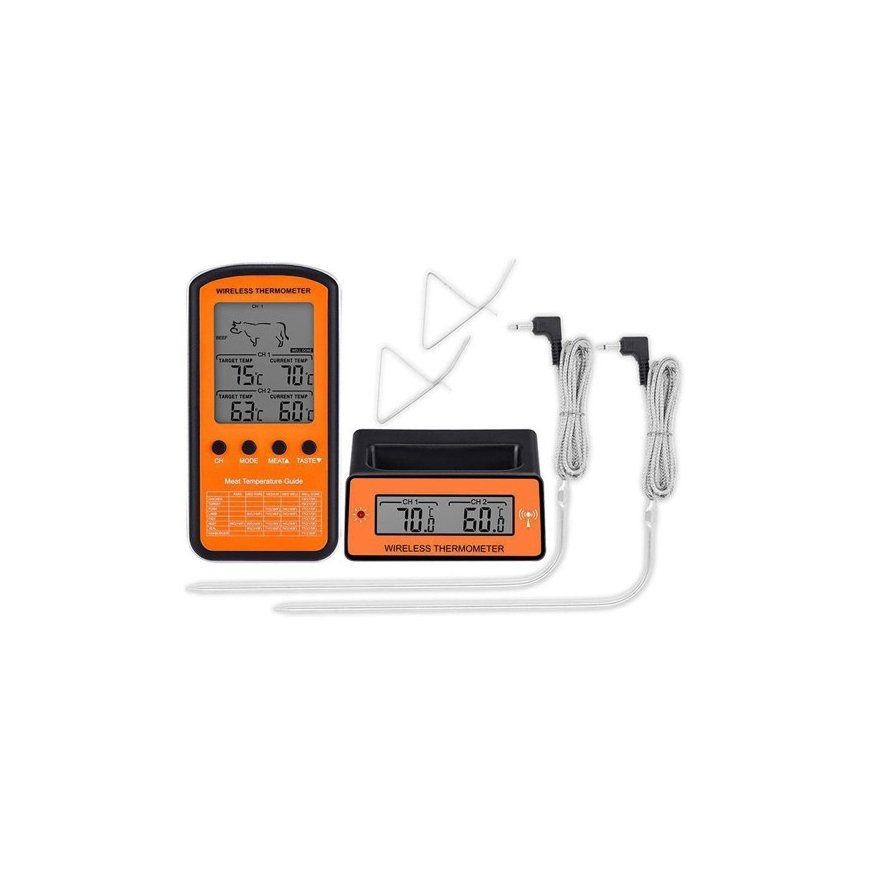 Termометр кухонный Retoo с зондом для мяса и вина, LCD -50-300°C